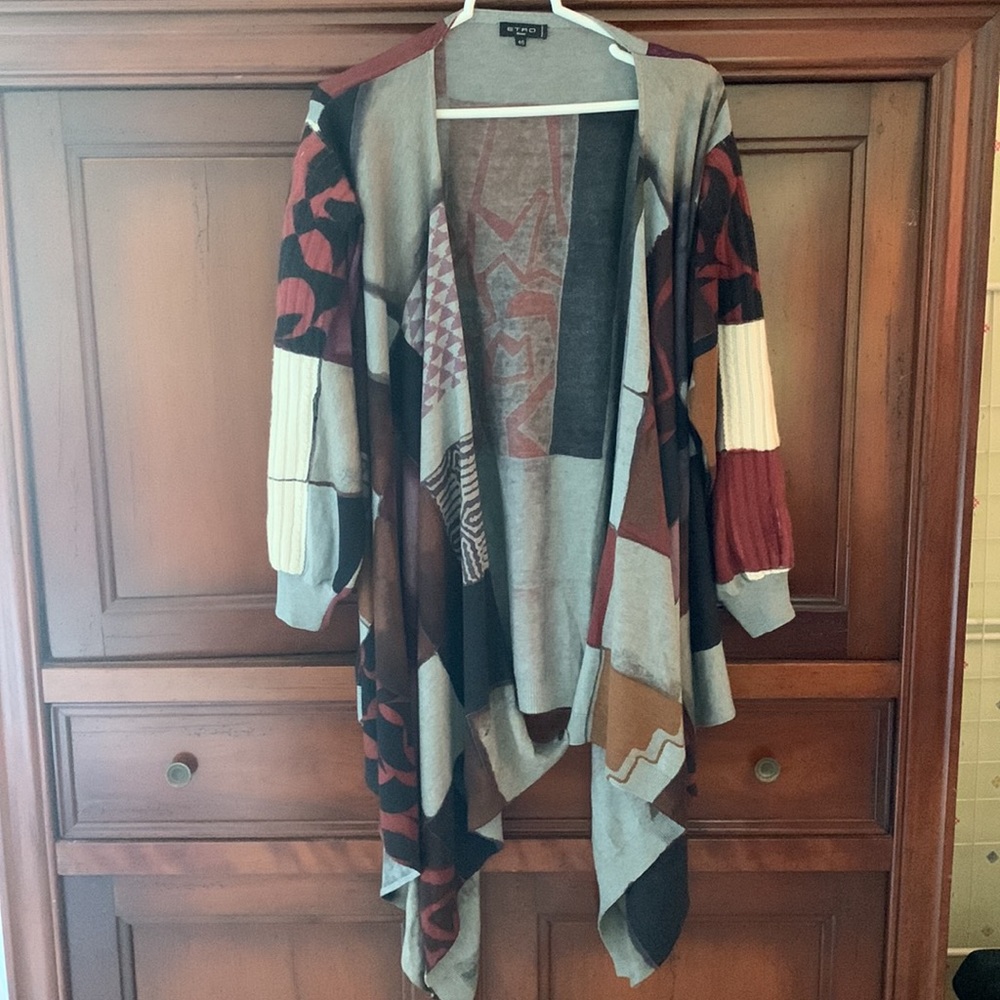 ETRO Milano designer shawl cardigan